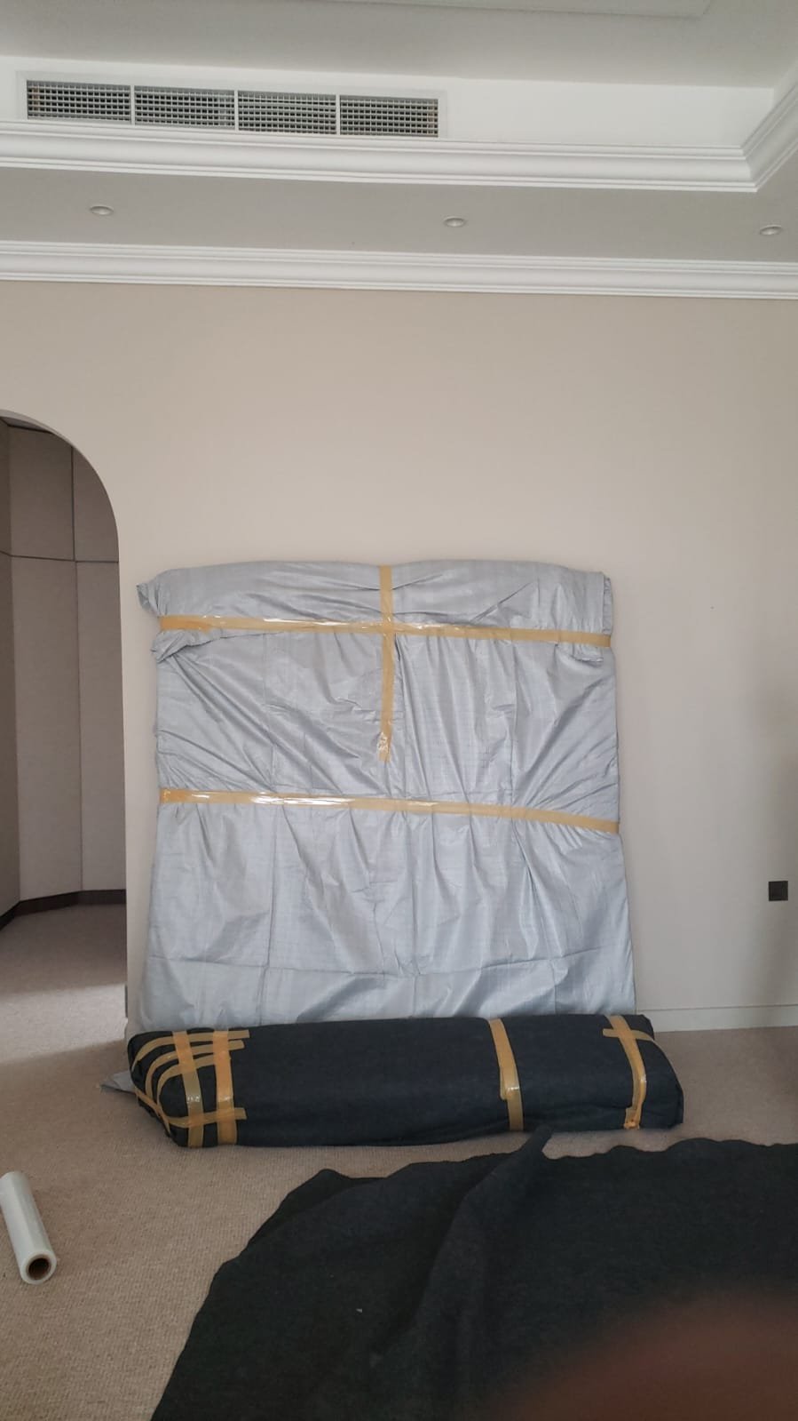 Silver wrapped mattress